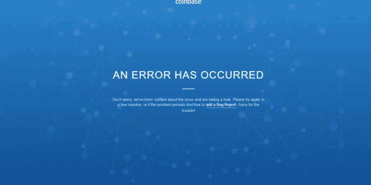 Coinbase Reporting Outages as Crypto Market Plunges
