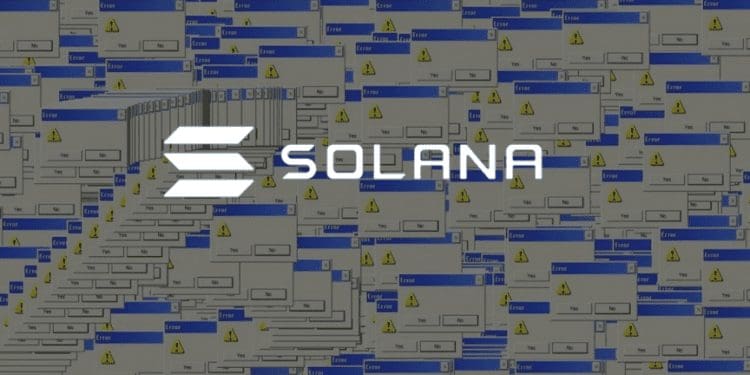 Solana Experiences Another Outage, Significantly Hurting its Price
