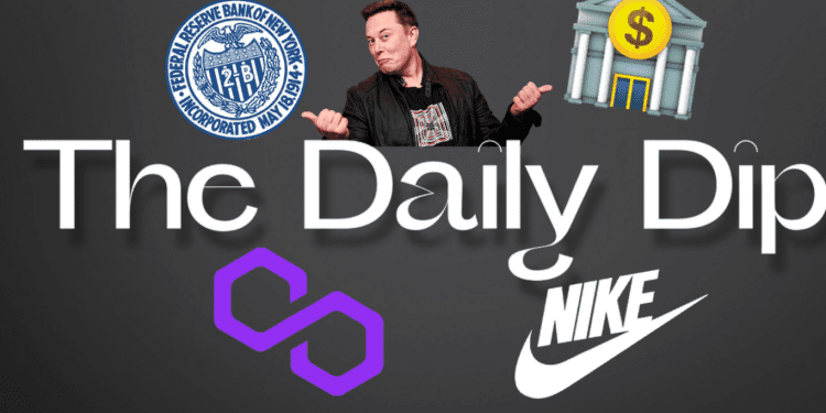The Daily Dip – The Latest News Revolving Around Cryptocurrency, Technology, and Macro Markets 