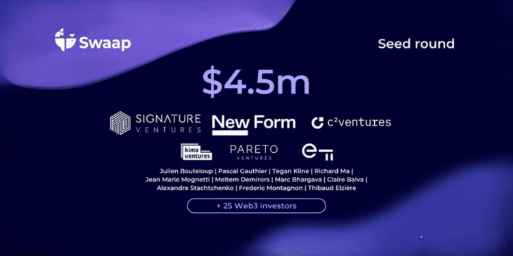 Swaap Closes $4.5 Million Seed Round, Announces Upcoming V2 Launch