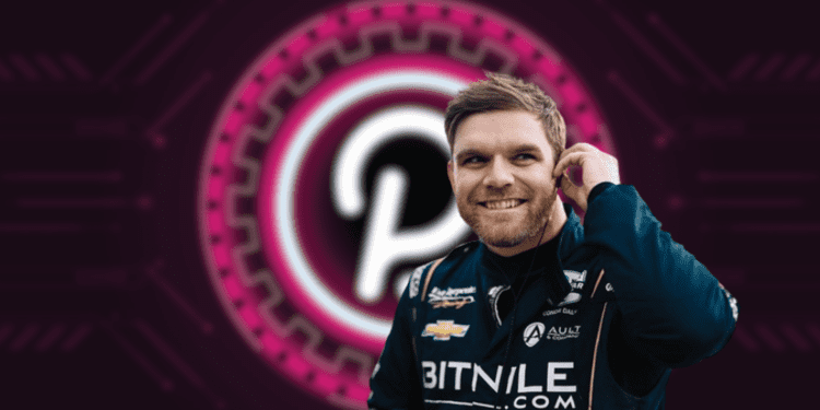 Conor Daly Races into History with Polkadot’s Blockchain Vote Sponsorship