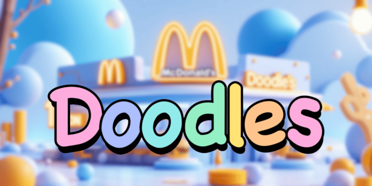 McDonald’s and Doodles Debut Festive Cups and Exclusive Digital Collectibles Merch